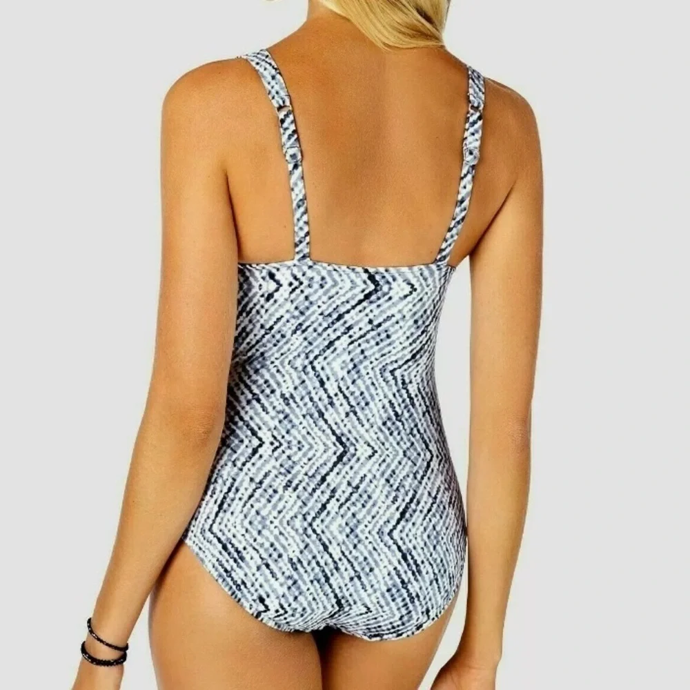 SWIM Solutions Smolder Tummy Control One Piece - Picture 2 of 7